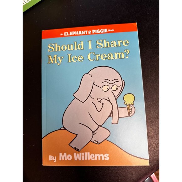 Mo Willems Elephant and Piggie Books Lot Waiting is not easy Should I share ice - Picture 6 of 8